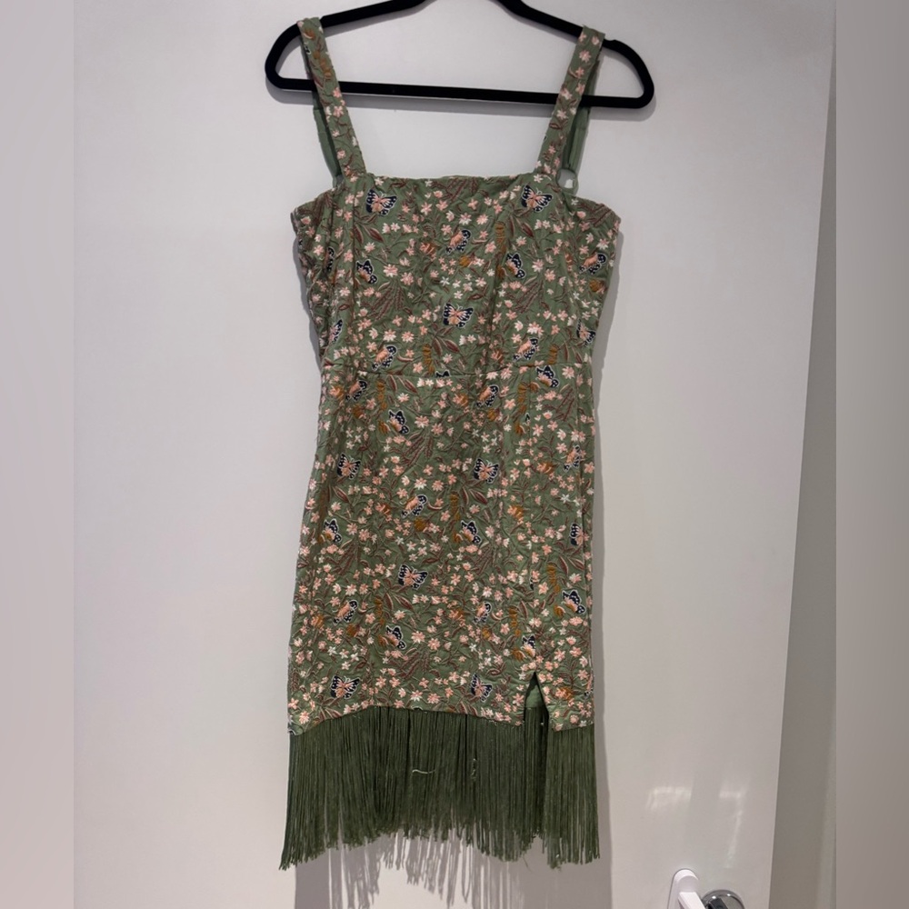 NWT - Eddy butterfly fringe dress